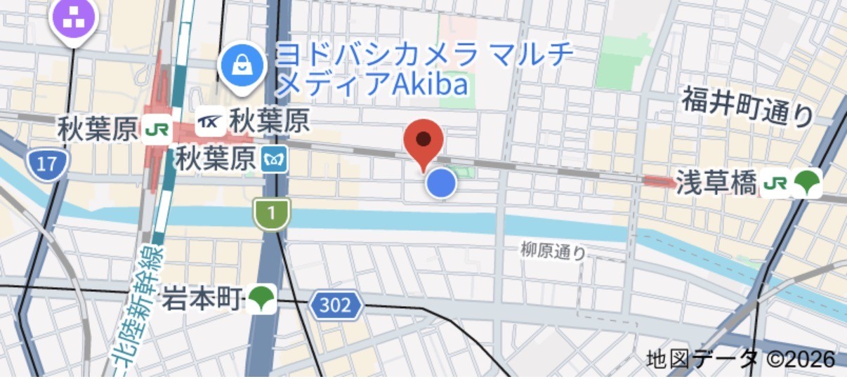齋田ビル周辺地図